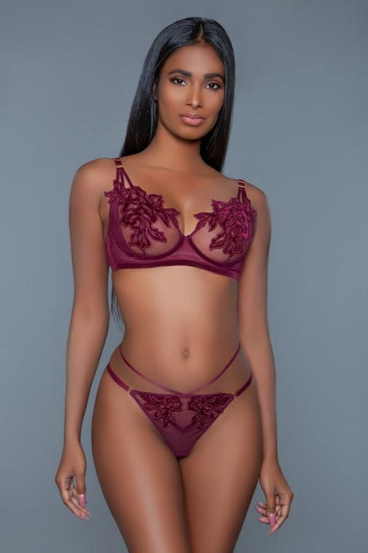 Evangeline bra set