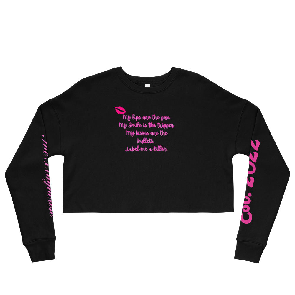 My Lips Crop Sweatshirt